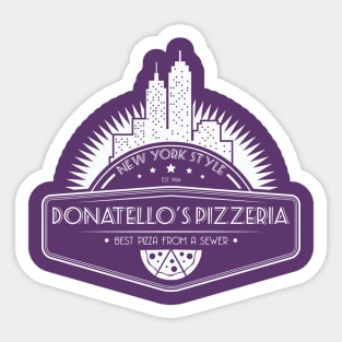 Donatello's Pizzeria Sticker